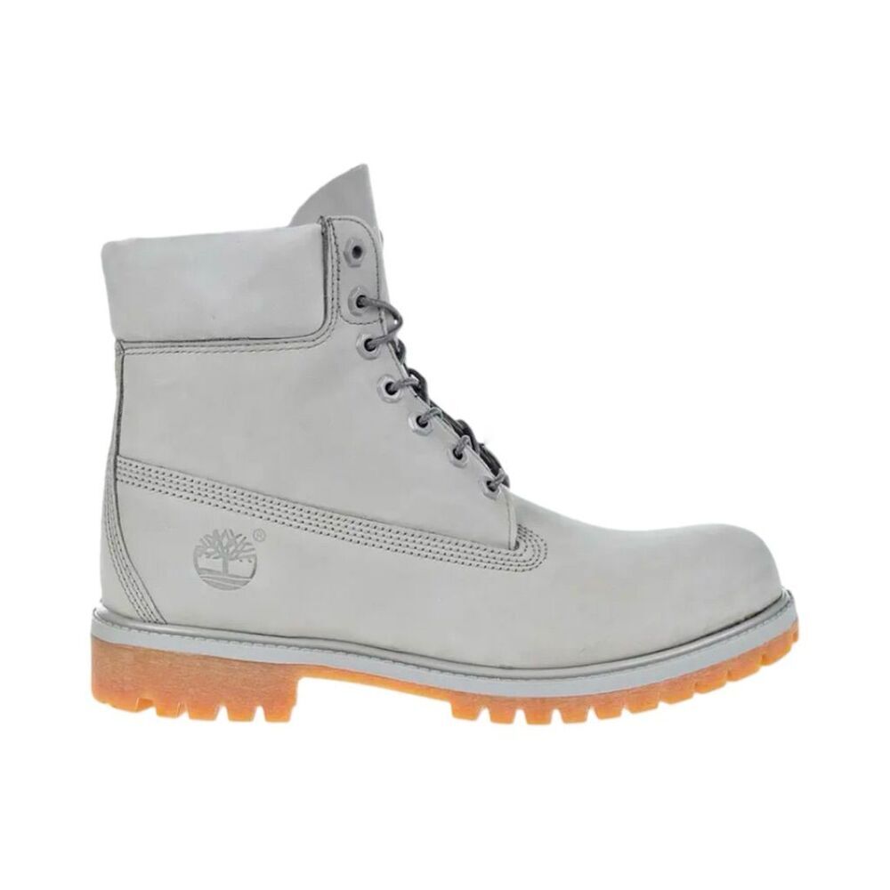 Timberland 50th Anniversary Gray Waterproof Leather Boots 11.5 - Commemorative